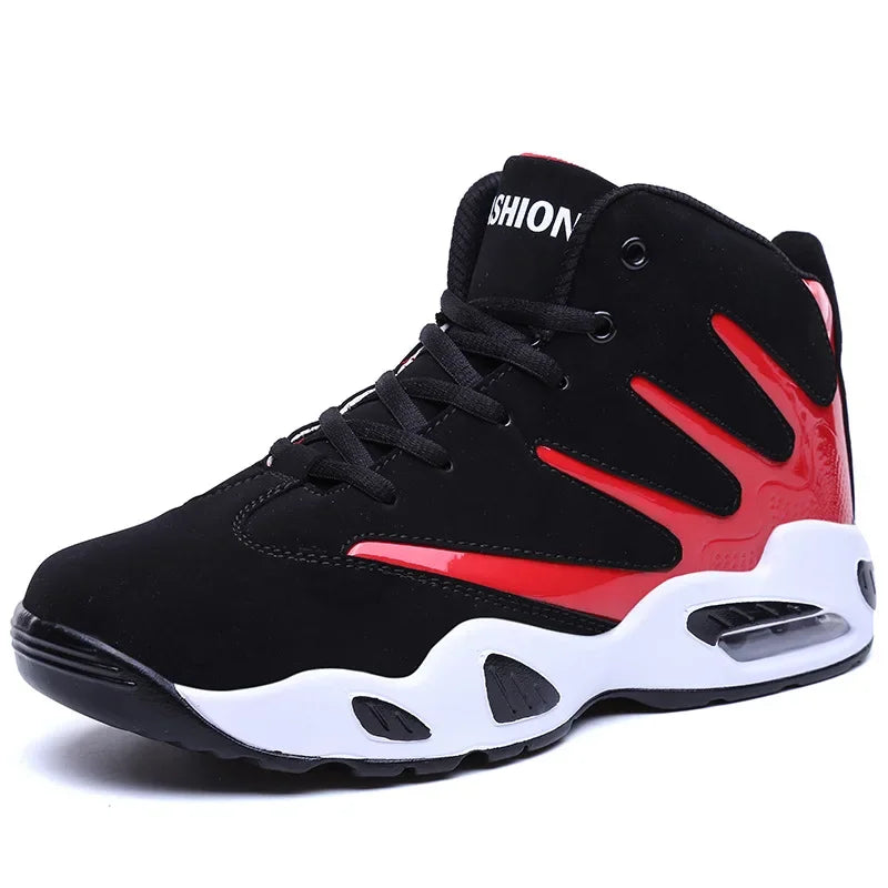 LEDP Men's High Top Sneakers – Breathable Sport Shoes