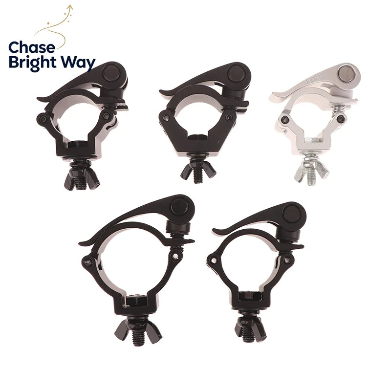 Quick Release Stage Truss Clamp – Single Ring Pipe Holder
