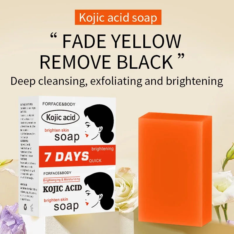 Kojic Acid Bar Soap with Coconut & Tea Tree Oil – 100g