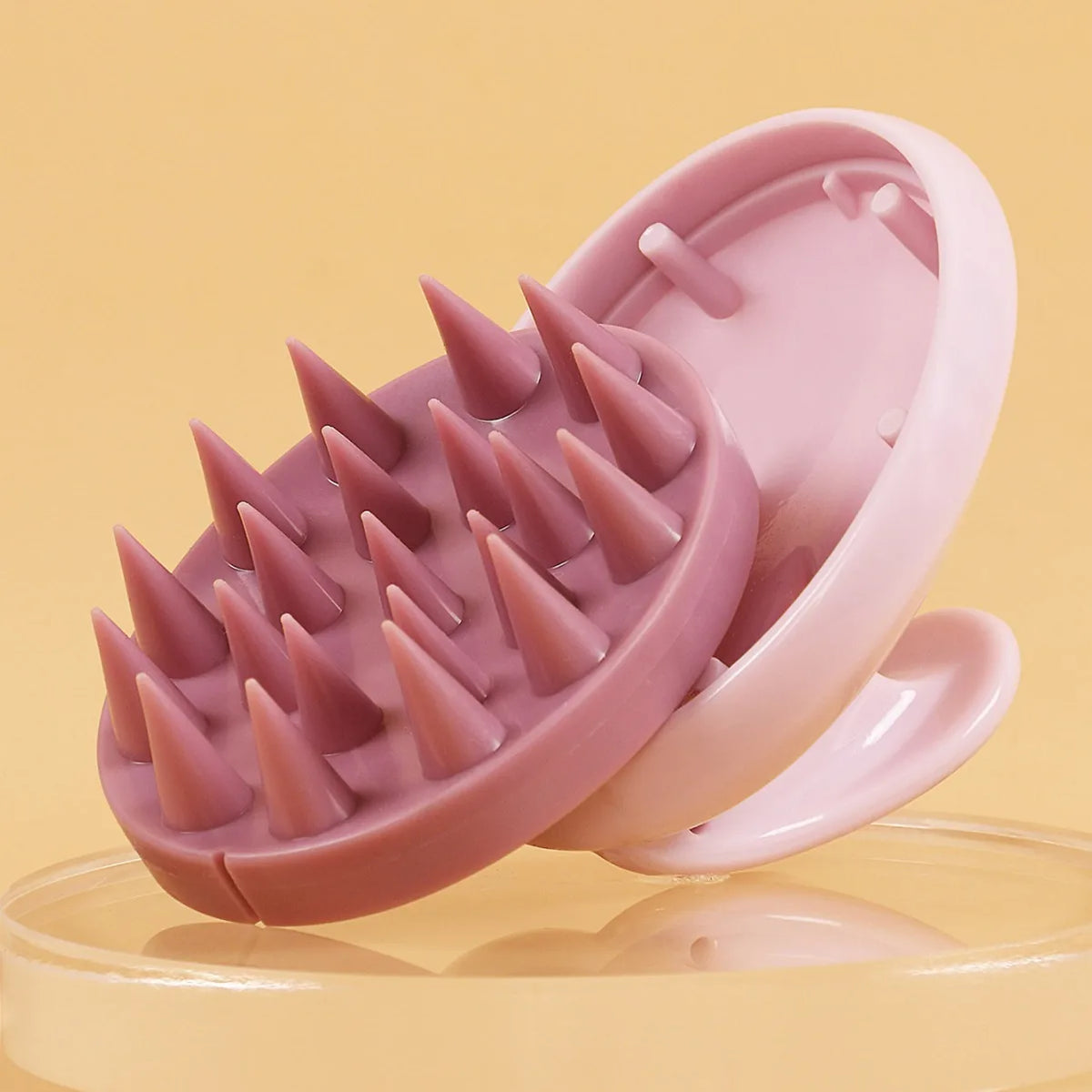 Silicone Scalp Massager Shampoo Brush – Air Cushion Comb