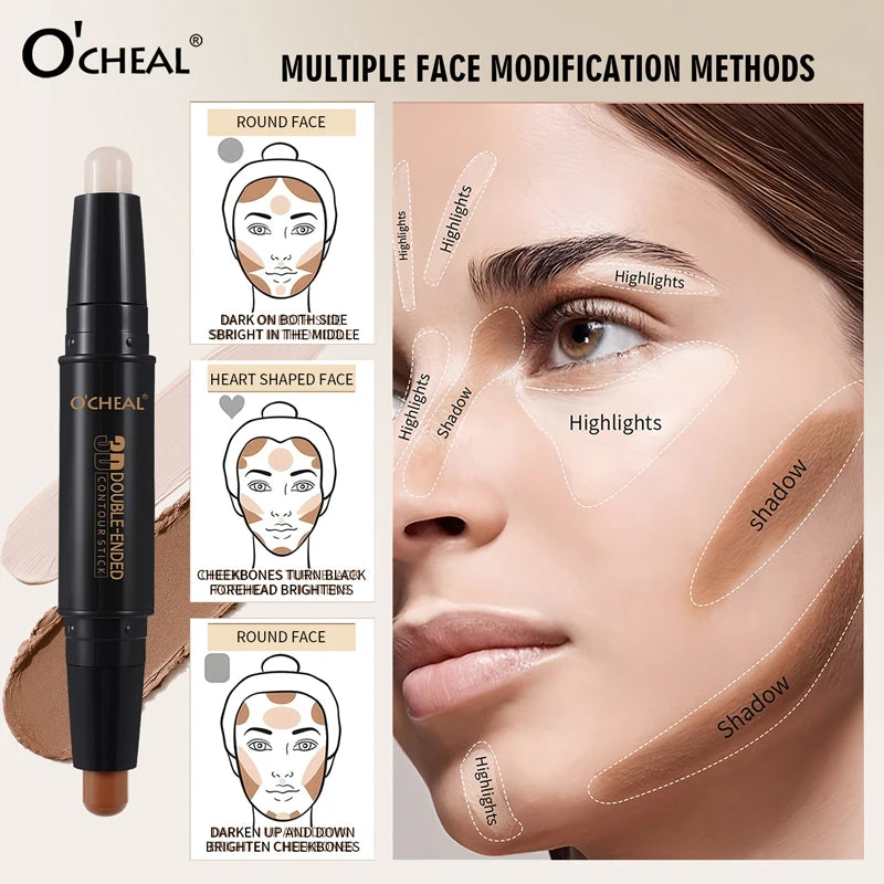 SAMMY Double-Ended Contour & Highlight Stick | Face Sculpting Pen