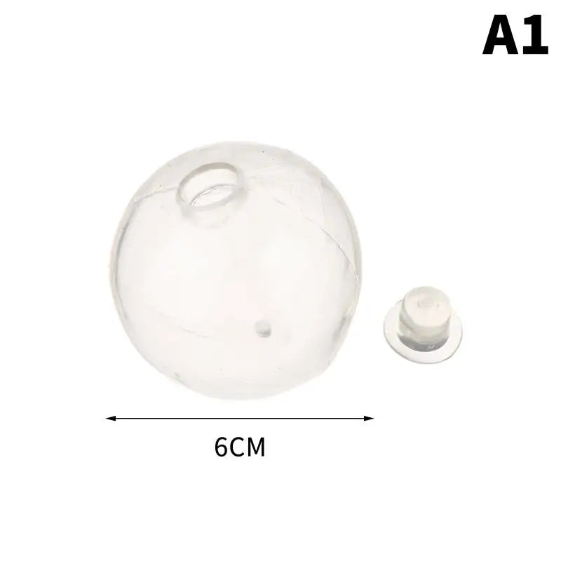 Transparent TPR Sphere DIY Ball Mold – Fillable Craft Shell