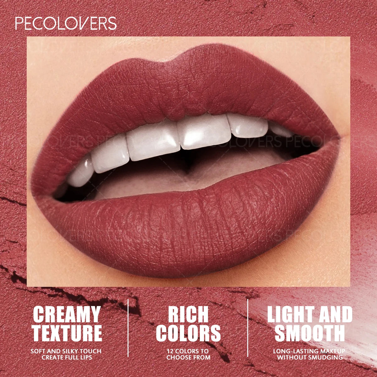 Waterproof Matte Lipstick Pen – Moisturizing Lip Glaze