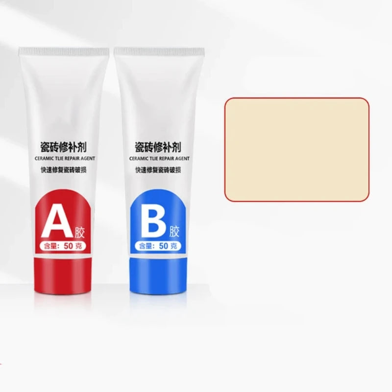 Tile & Porcelain Repair Kit – Ceramic Crack & Chip Filler Paste