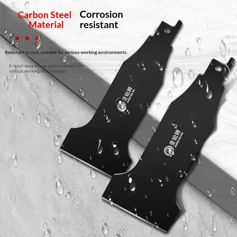 Reciprocating Saw Scraper Blades – 4-Size High Carbon Steel