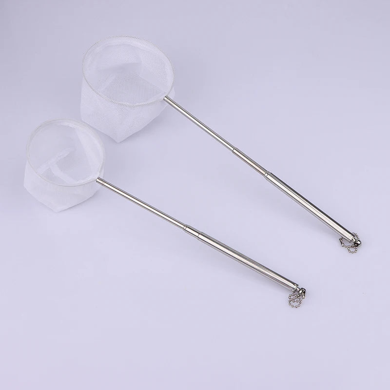 Retractable Stainless Steel Aquarium Fish & Shrimp Net