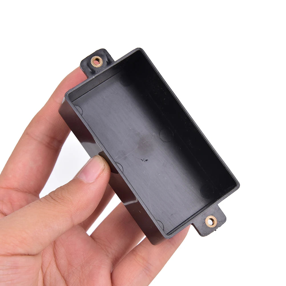 Black Plastic Sealed Humbucker Pickup Cover for Guitar