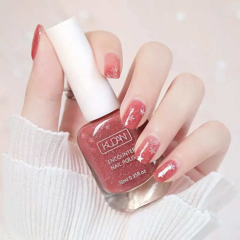 Handaiyan Water-Based Nail Polish – Quick Dry, 40 Colors