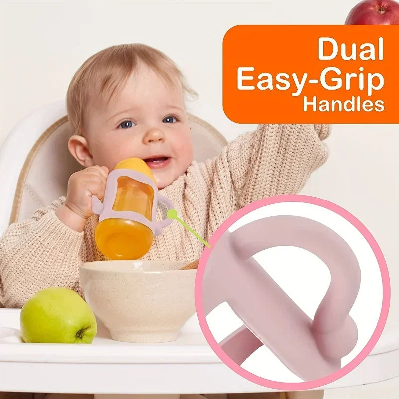 Silicone Baby Bottle Handle – BPA-Free Easy Grip Narrow Bottles