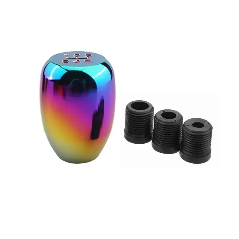 Universal Metal 5-Speed Manual Gear Shift Knob | Easy Install
