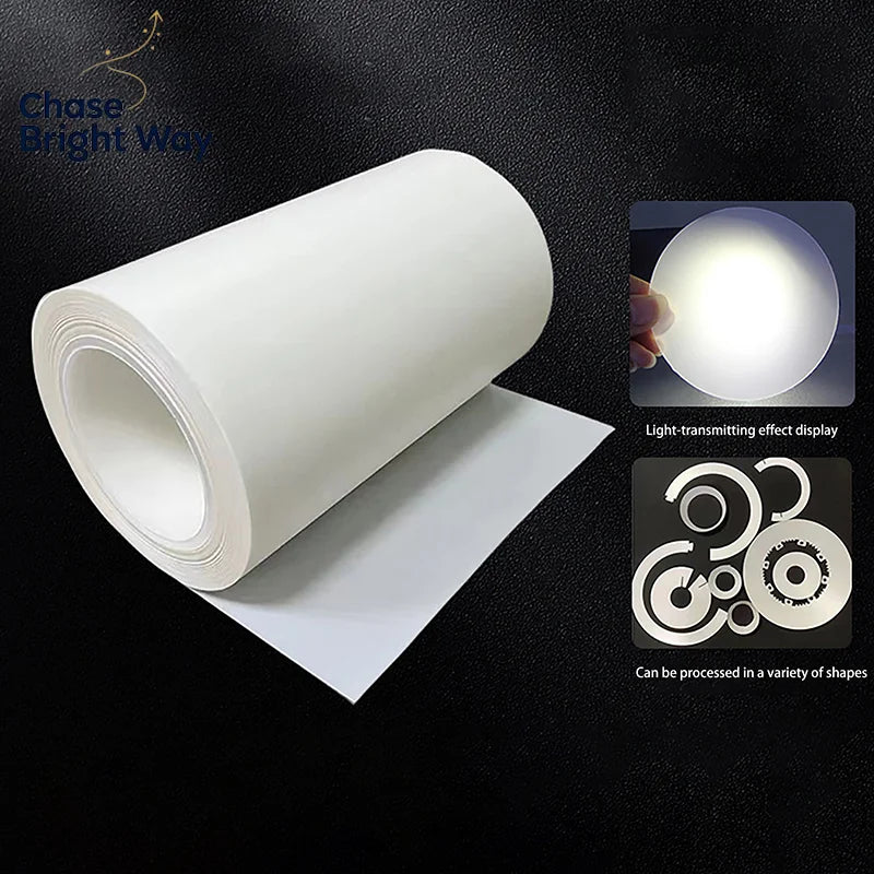 LED Light Diffusion Film 0.125mm PET Backlight Sheet – A4 Size