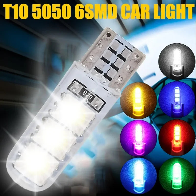 W5W T10 5050 SMD LED Bulbs – License Plate & Marker Lights