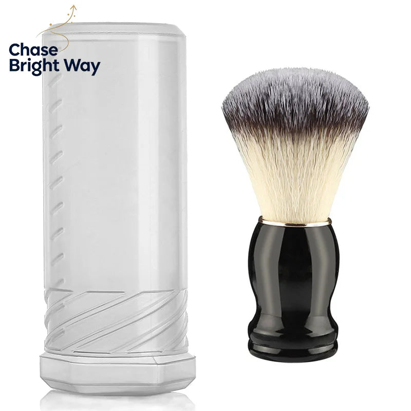 Shaving Brush Travel Case – Adjustable Transparent Holder Tube