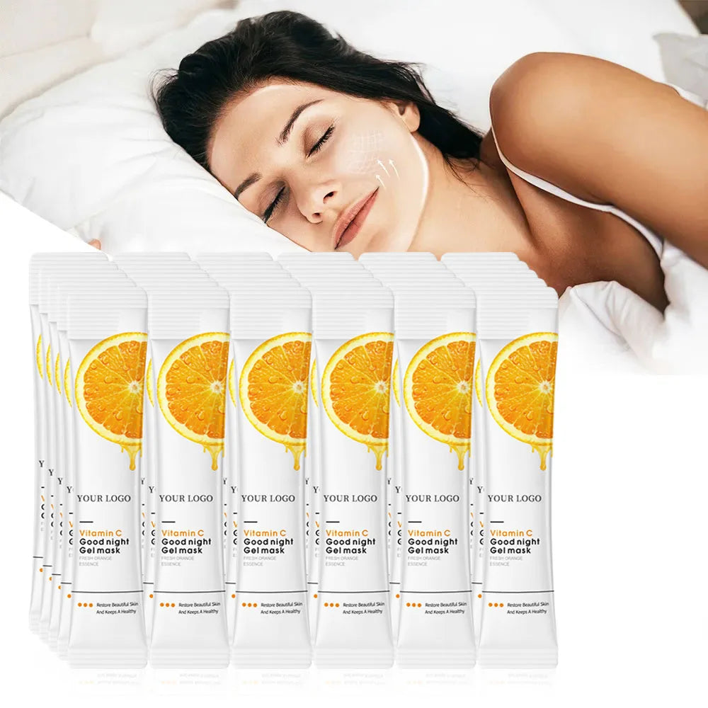 SADOER Vitamin C Sleeping Face Mask 30pc – Hydrating Set