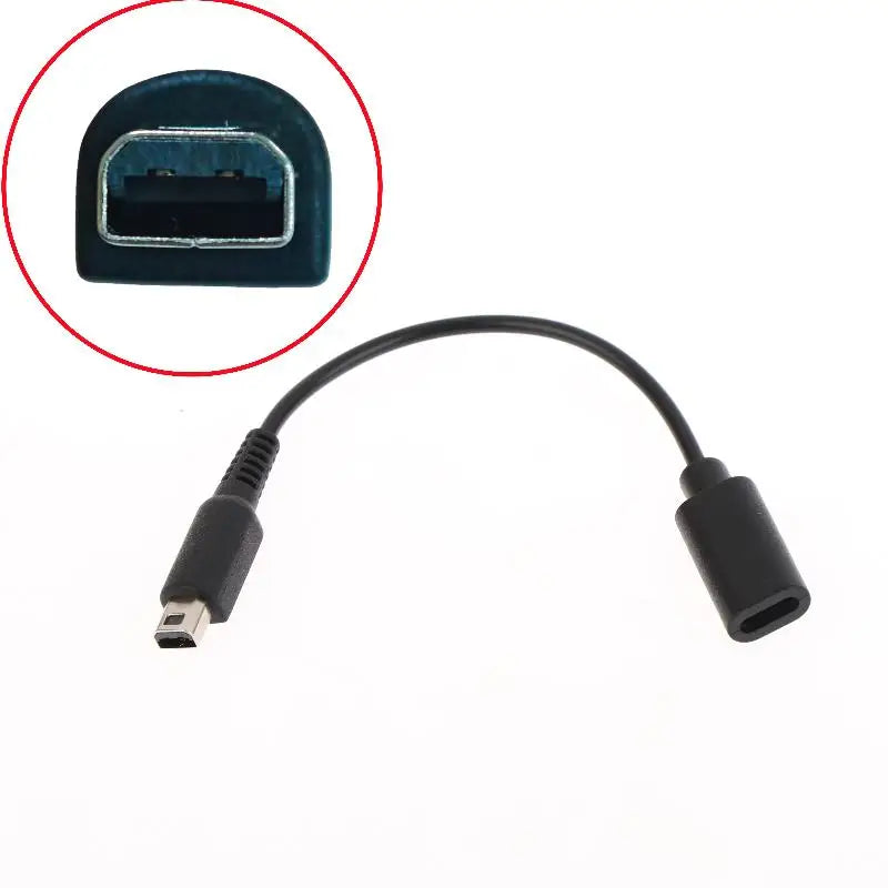 USB-C Game Console Charging Cable for NDSI GBASP WiiU 3DS NDSL