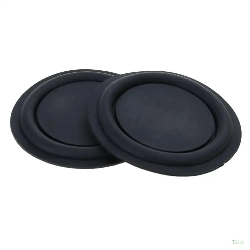 T21A 52mm Bass Radiator Speaker Diaphragm – 1.0mm Iron Plate Pair
