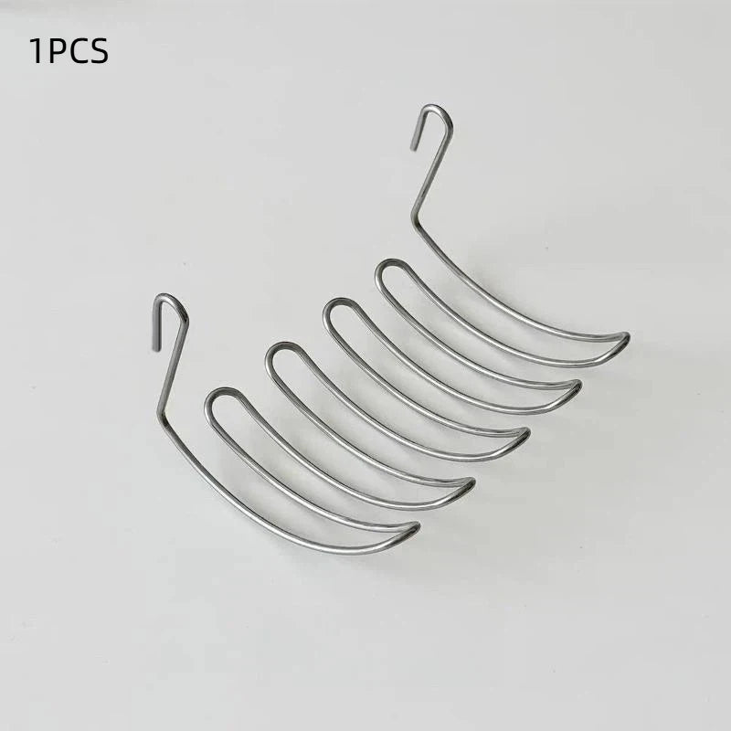 Wall-Mount Stainless Steel Sink Basket & Sponge Holder