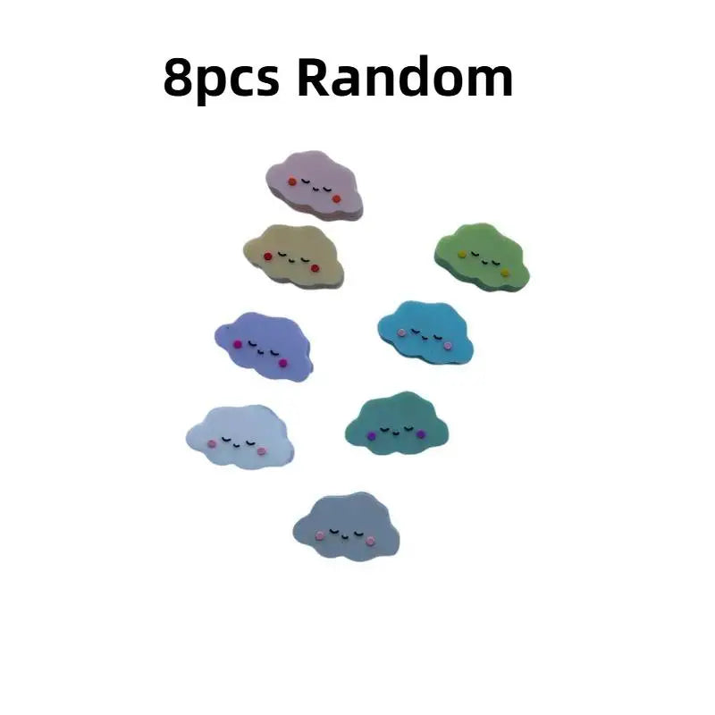 Tennis Racket Vibration Dampener – Silicone Cloud Shape 1/8 Pack