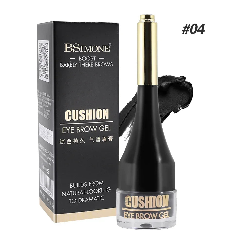 Waterproof Air-Cushion Eyebrow Cream – 4 Shades | Long-Lasting