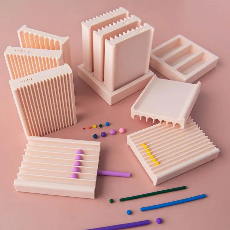 Clay Ball Maker – Multi-Size Molds for Polymer Clay Bead Crafts