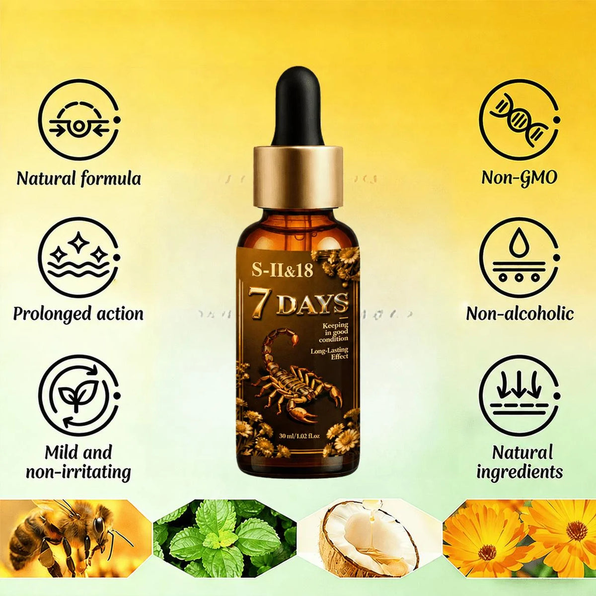 Toenail Care Liquid 2-Pack – Bee Venom & Ginger Hydration
