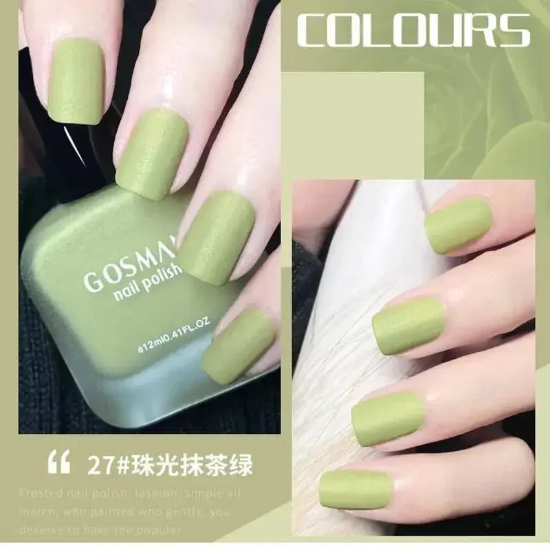 Handaiyan 12ml Frosted Matte Nail Gel Polish – Quick Dry