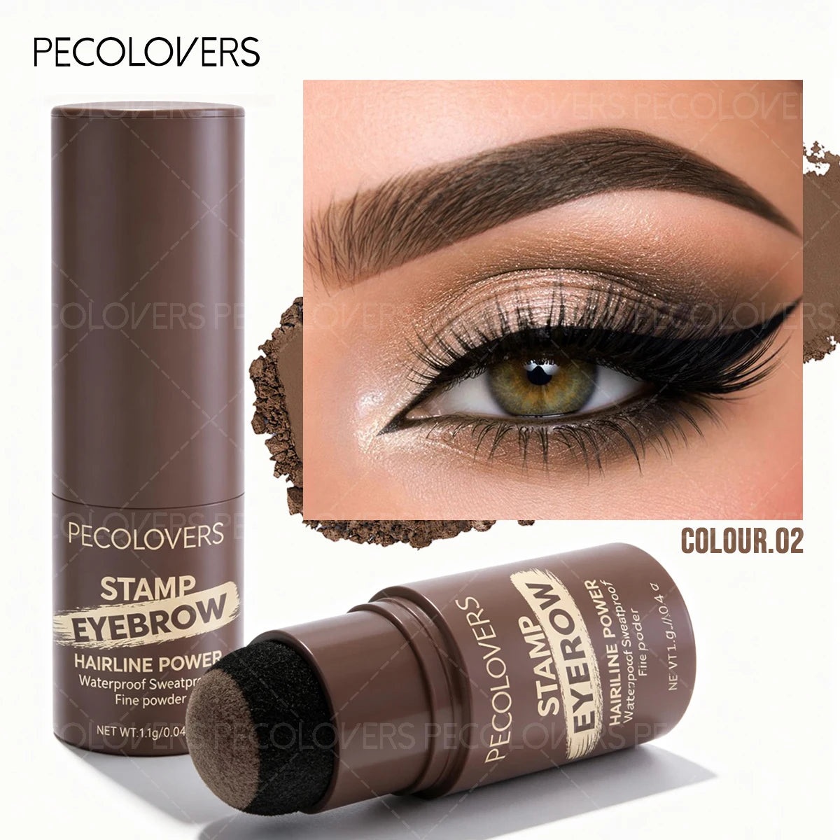 Waterproof Hairline Powder & Eyebrow Contour Stick – Root Cover