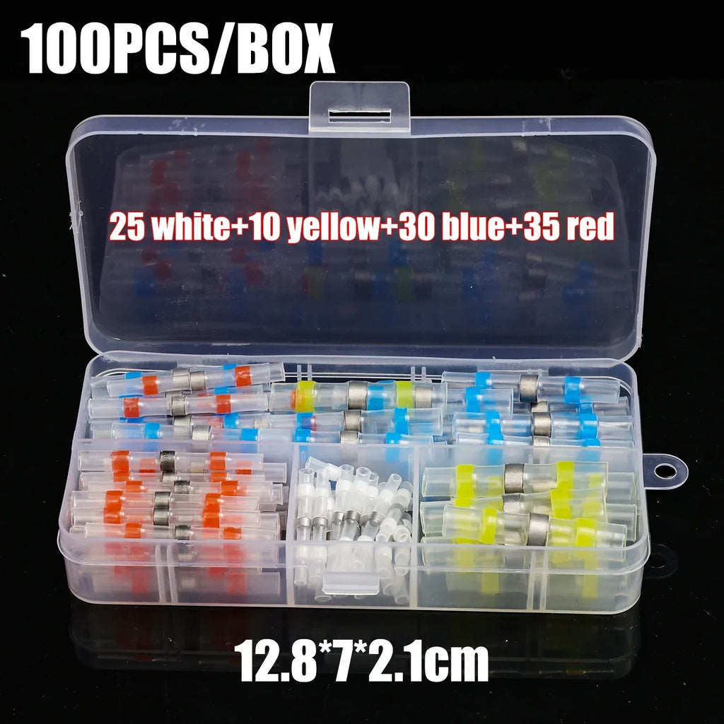 Waterproof Solder Seal Heat Shrink Wire Connectors 50/100 Pcs