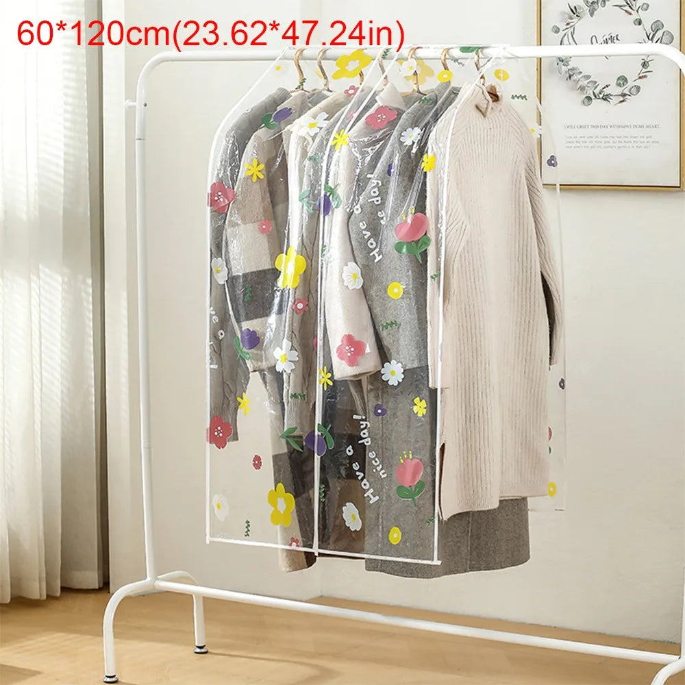 Waterproof Clothing Dust Cover – Thickened Hanging Closet Organizer