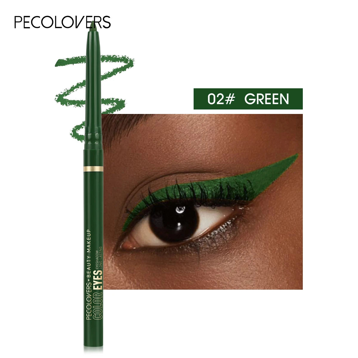 Waterproof Eyeliner Pencil – Long-Lasting Black & Brown