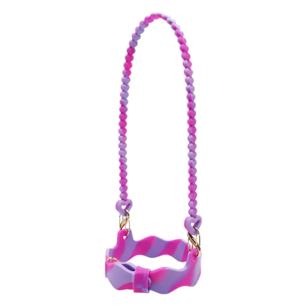 Silicone Water Bottle Sling Carrier with Anti-Slip Strap