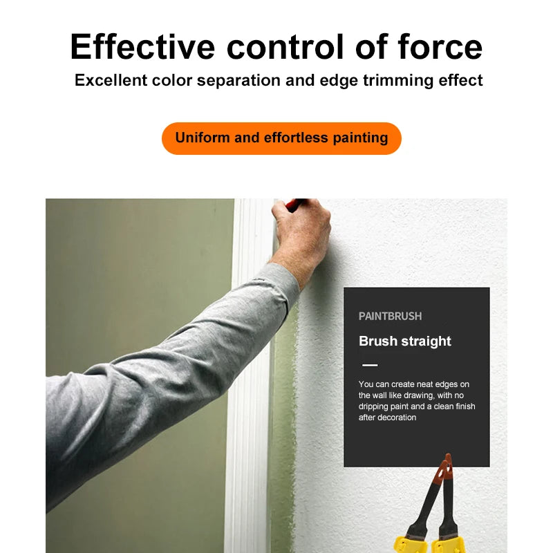 Professional Corner Paint Brush – Wall & Ceiling Edger Tool