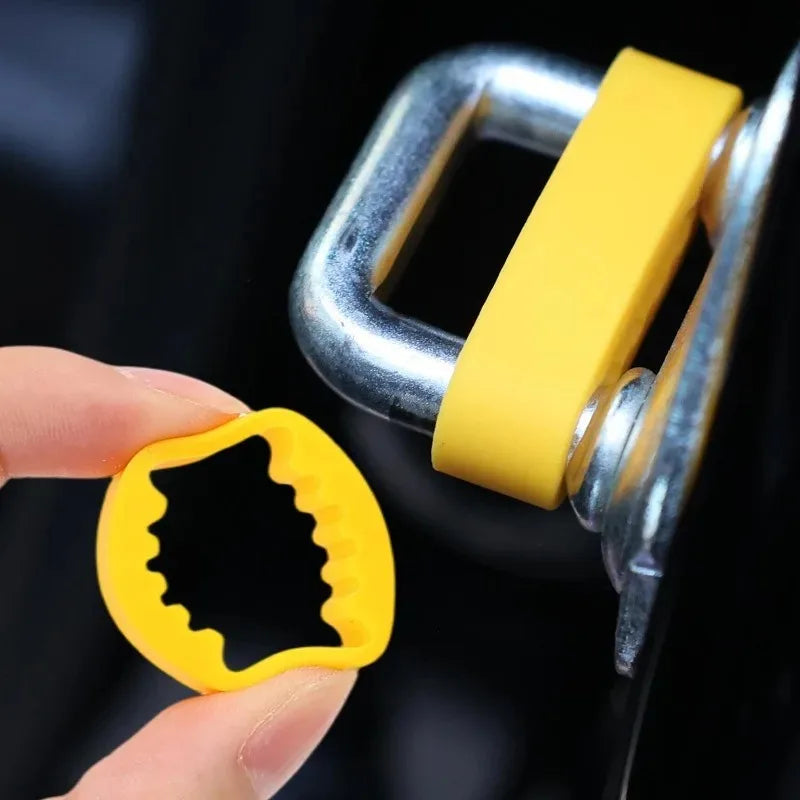Universal Car Door Lock Silicone Buffer Cushion – 4-Pack