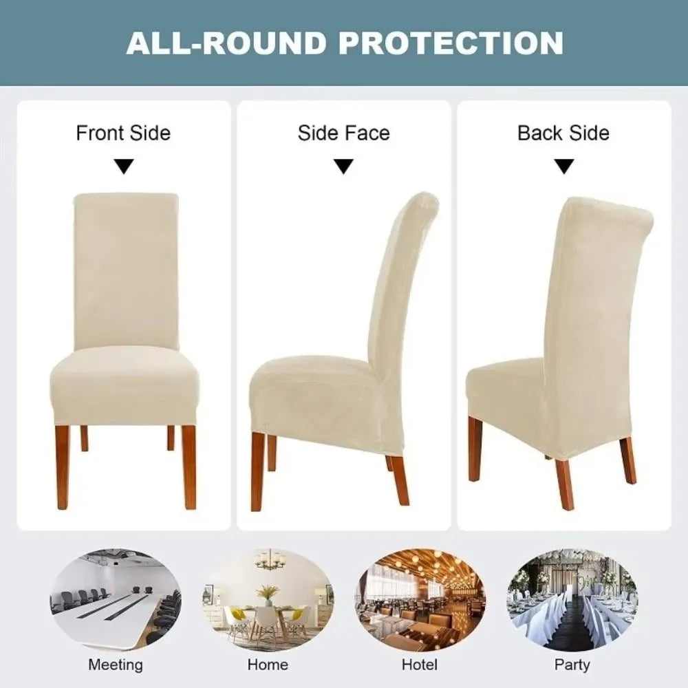 XL Elastic Chair Cover – Universal Stretch Seat Slipcover