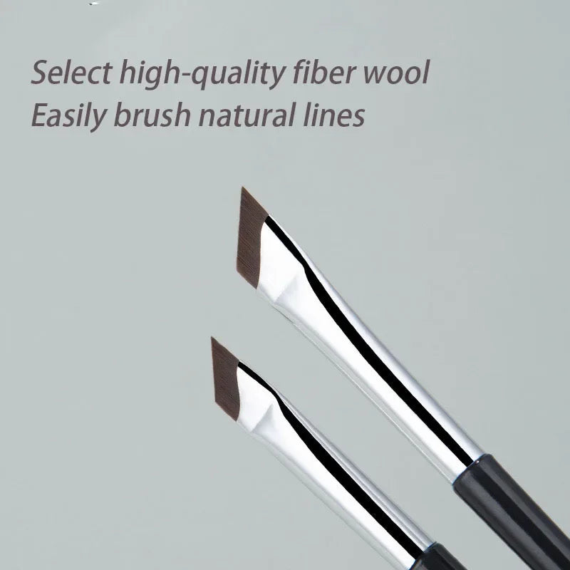 Ultra-Thin Angled Detail Brush – Eyeliner & Eyebrow Precision