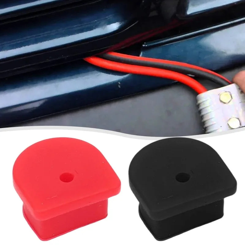 Silicone Dust Plugs for 50A Anderson Connectors – Red & Black