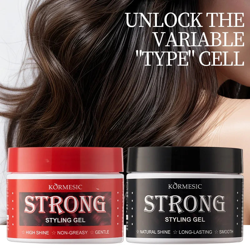 Strong Hold Hair Wax Stick – Waterproof Long-Lasting Styling