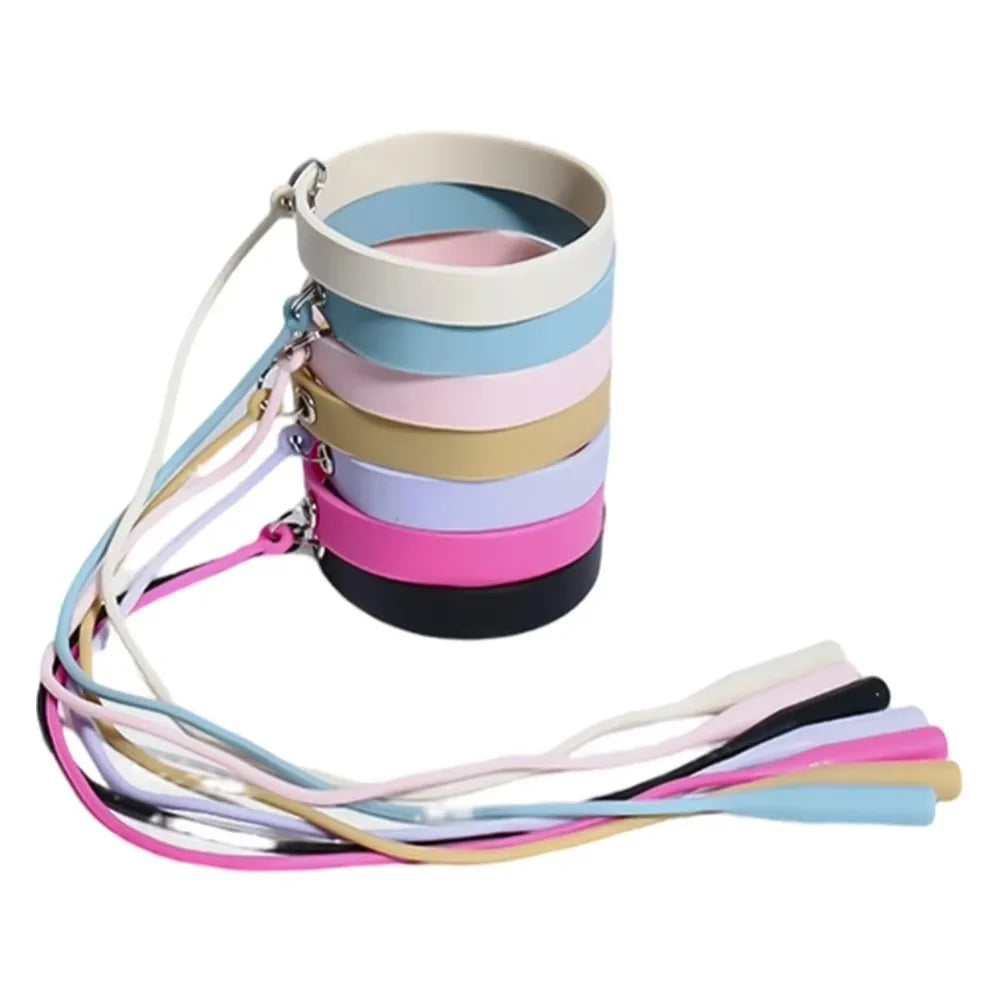 Silicone Eyelash Tweezer Protector Wrist Strap Bracelet