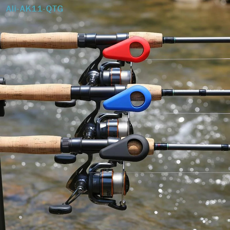 Silicone Fishing Rod Trigger Guard & Handle Grip Cover