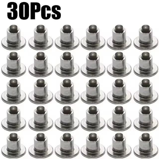 Snow Tire Studs Anti-Skid Spikes – Steel & Tungsten 10/20/30 Pcs