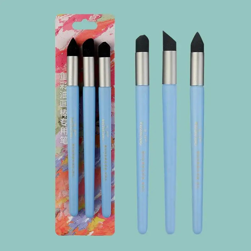 Sponge Smudge Blending Stumps – Multi-Shape Art Pens 2/3Pcs