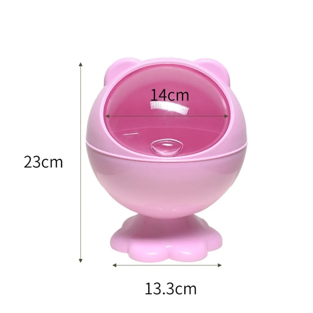 Spherical Hair Accessories Storage Box with Dustproof Lid