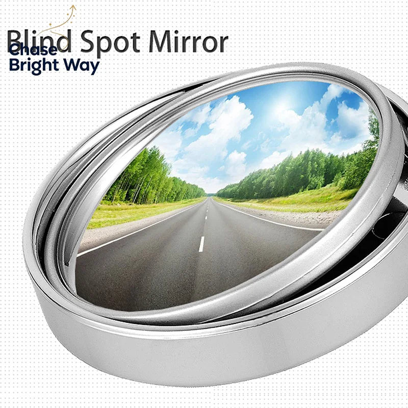 Wide-Angle Convex Car Rearview Mirror – 2 Pack | 3R-036