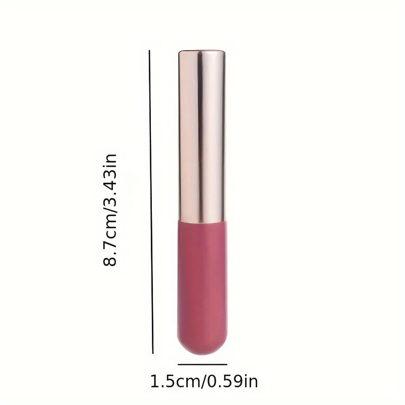 Silicone Nail Brush – Gradient Glue & Powder Tool with Cap