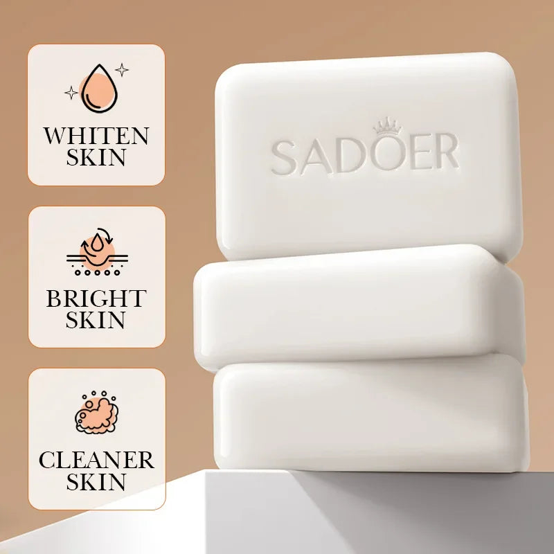 Sadoer Niacinamide Arbutin Brightening Facial Soap | Face Wash