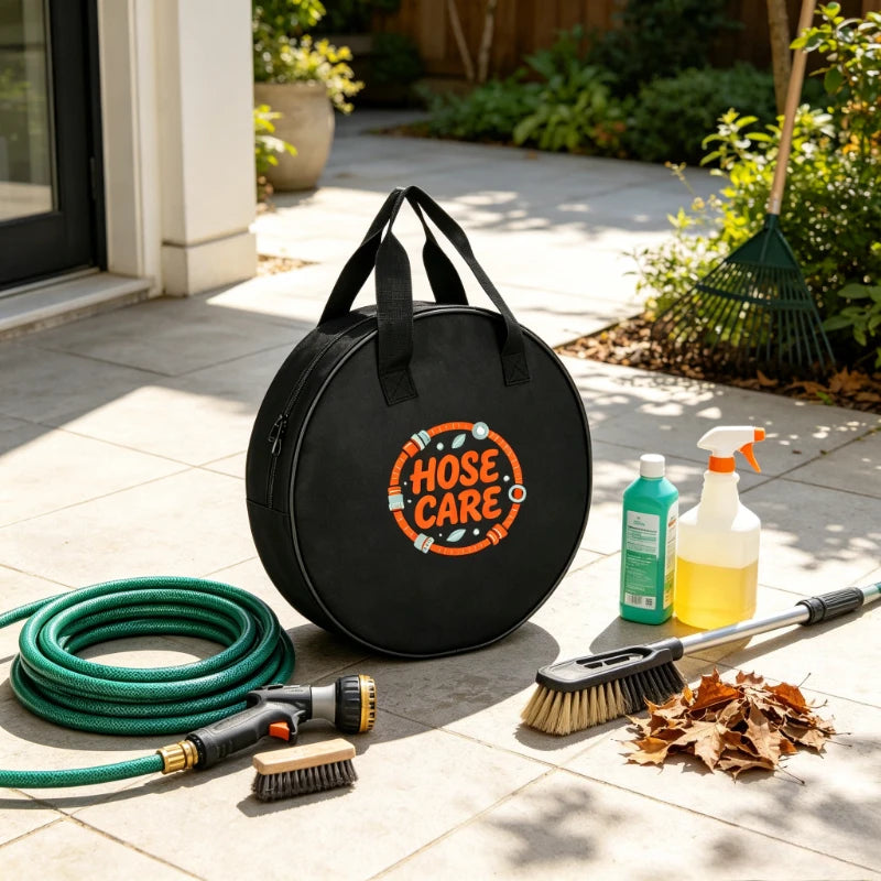Portable Garden Hose Storage Bag – Oxford Cloth Organizer