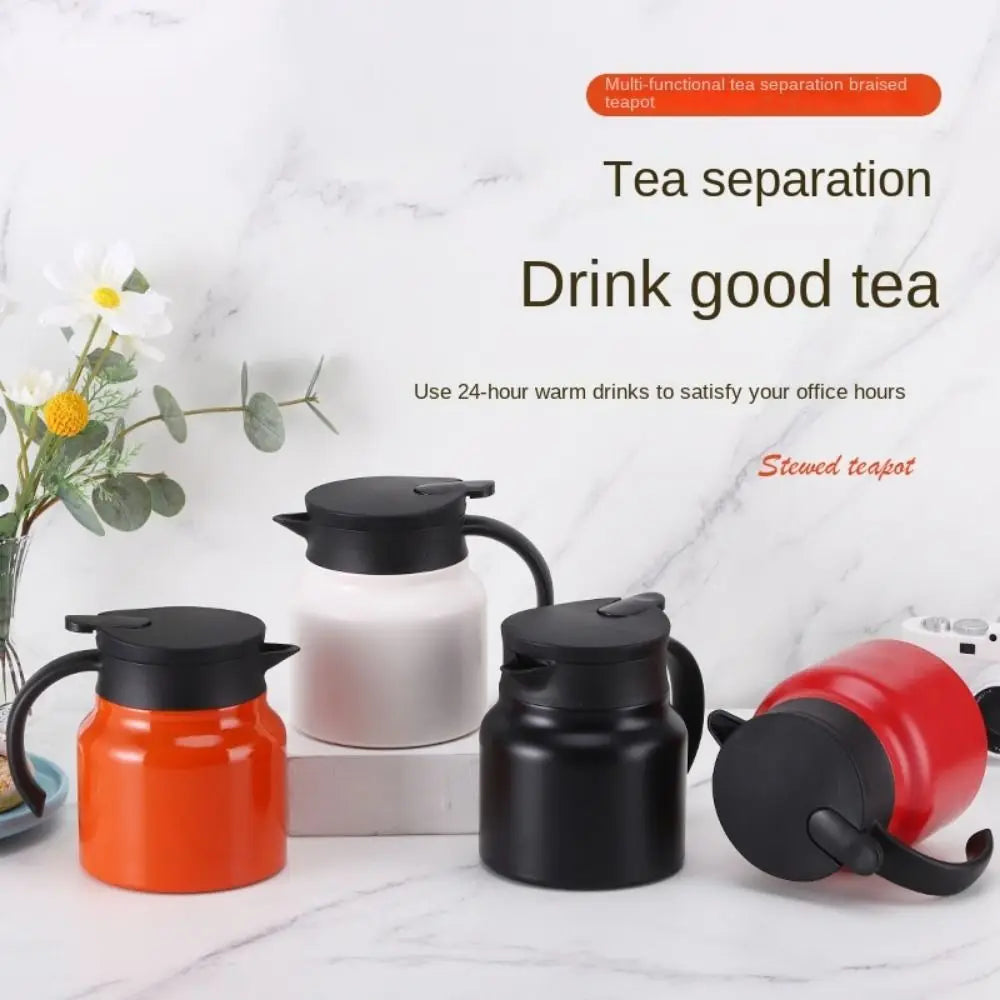 Stainless Steel Teapot 1000ml – Large Capacity Tea & Coffee Pot