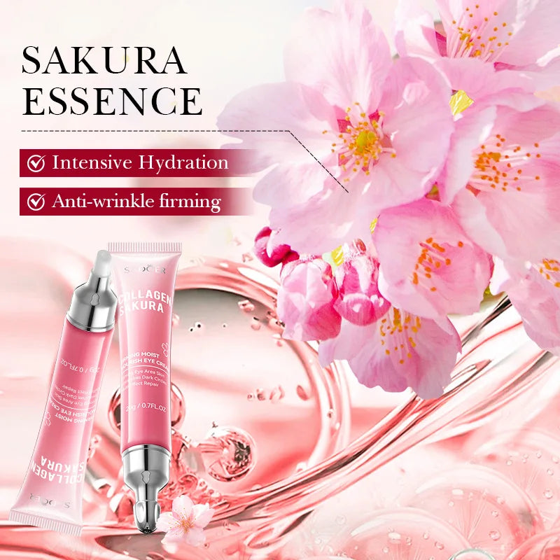 SADOER Sakura Eye Cream – Brighten, Firm & Moisturize