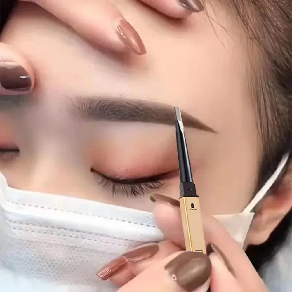 Ultra-Fine Dual-Ended Waterproof Eyebrow Pencil + Spoolie