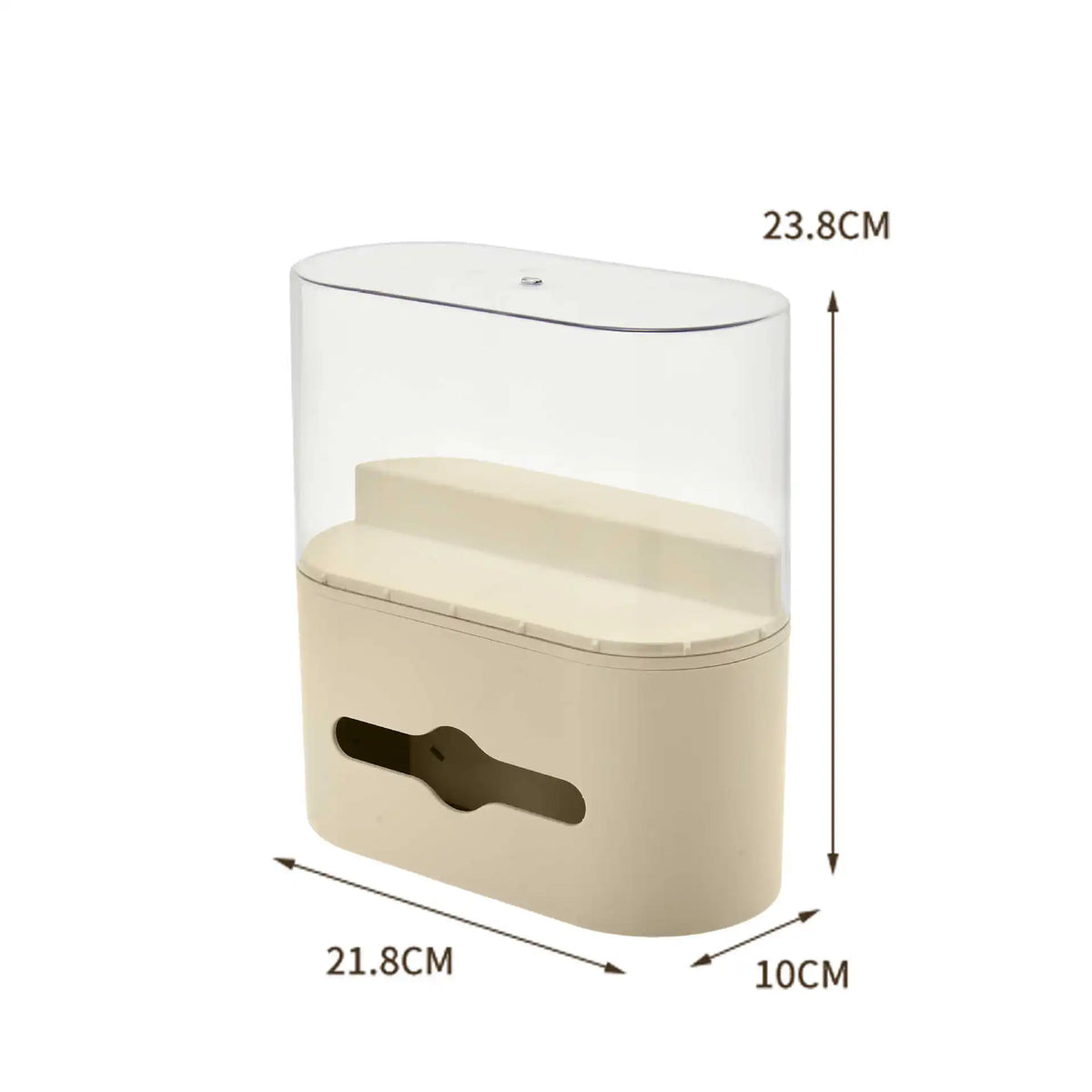 Collectible Figure Display Case – Clear Dustproof Tissue Box